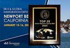 2023年度EB-5全球TOP25移民代理機構