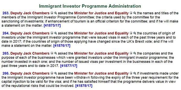 愛爾蘭議會頻發新信號，愛爾蘭投資移民審核將愈加嚴格