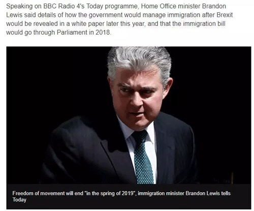 重磅！英國將終止歐盟自由流動協議，愛爾蘭成唯一平臺